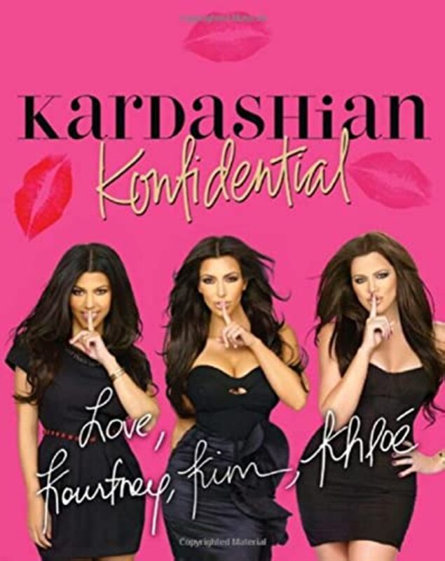 Book cover for "Kardashian Konfidential"