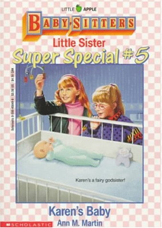 Book cover for "Karen's Baby" by Ann M Martin