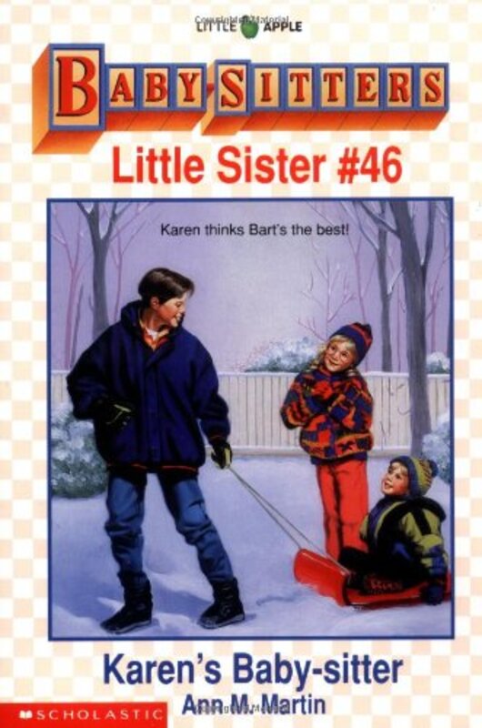 Book cover for "Karen's Baby-sitter" by Ann M Martin