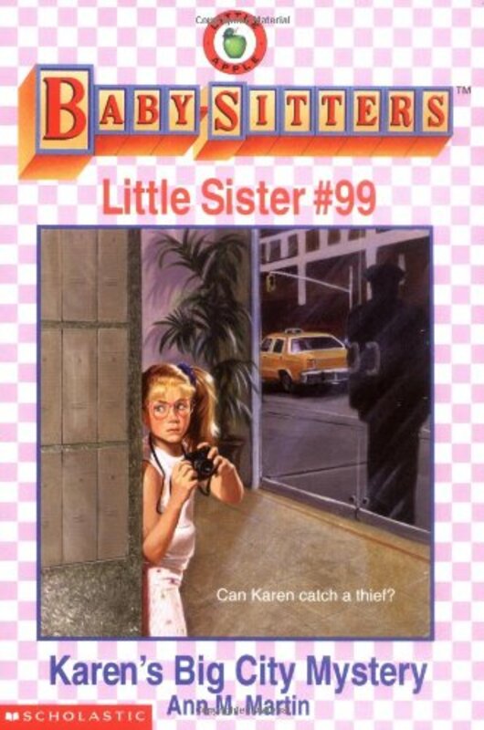 Book cover for "Karen's Big City Mystery" by Ann M Martin