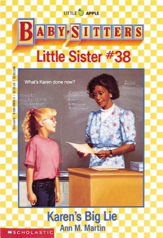 Book cover for "Karen's Big Lie" by Ann M Martin
