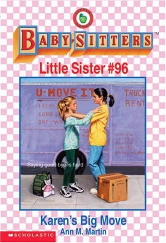 Book cover for "Karen's Big Move" by Ann M Martin