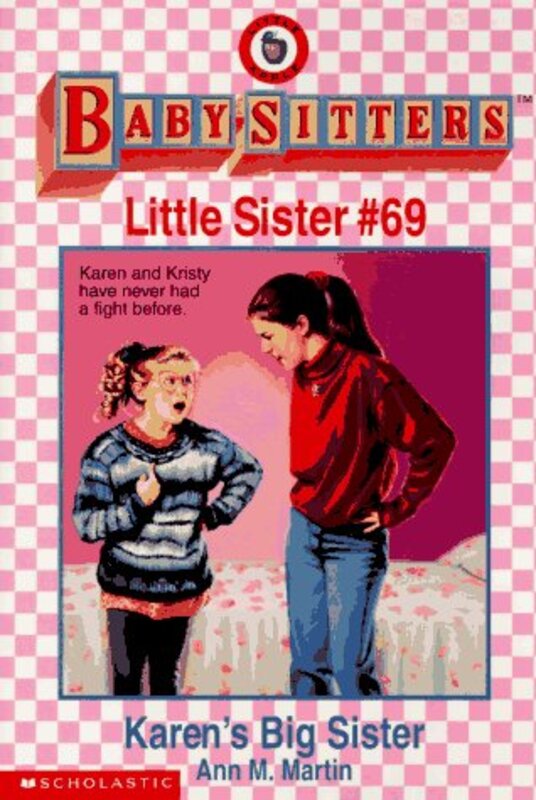 Book cover for "Karen's Big Sister" by Ann M Martin