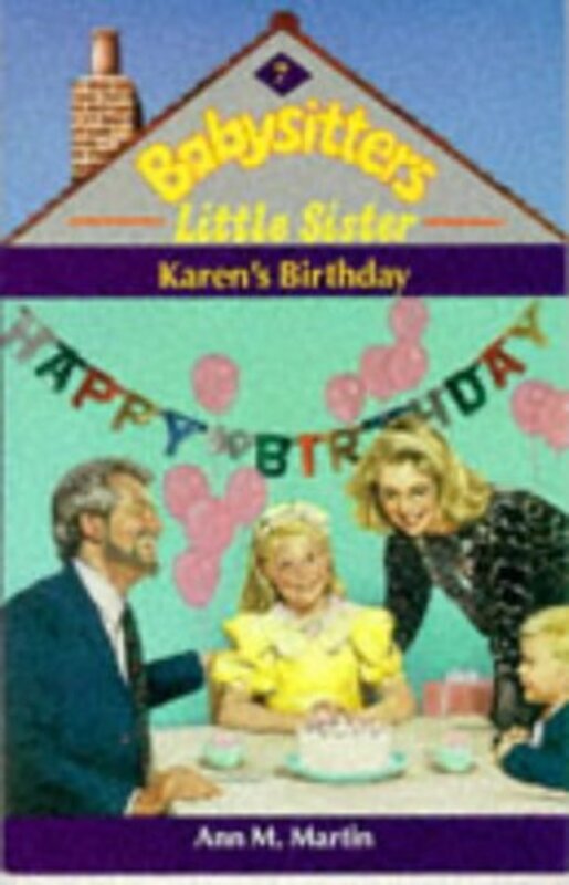 Book cover for "Karen's Birthday" by Ann M Martin