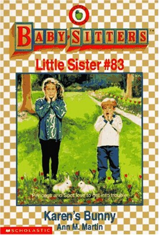 Book cover for "Karen's Bunny" by Ann M Martin