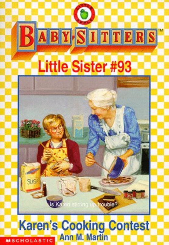 Book cover for "Karen's Cooking Contest" by Ann M Martin