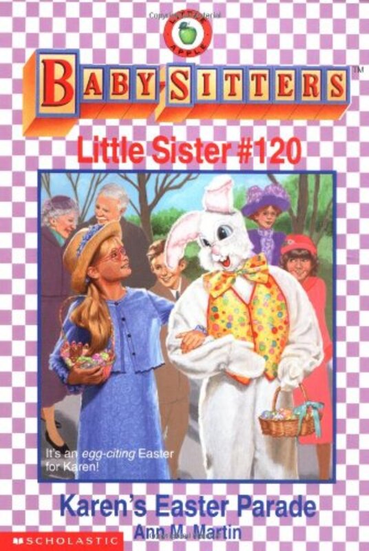 Book cover for "Karen's Easter Parade" by Ann M Martin