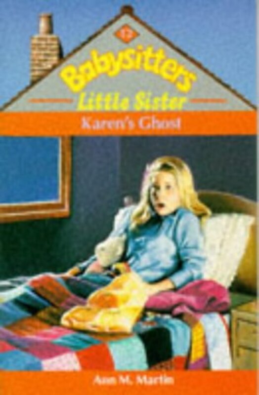Book cover for "Karen's Ghost" by Ann M Martin