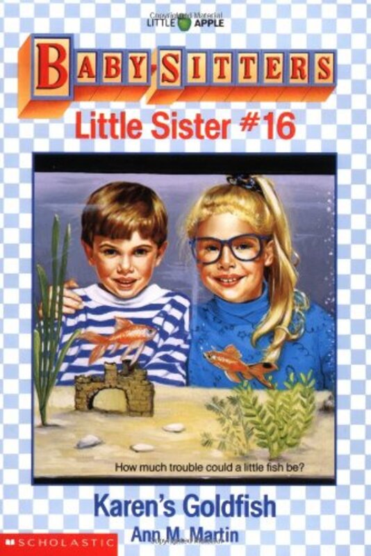 Book cover for "Karen's Goldfish" by Ann M Martin