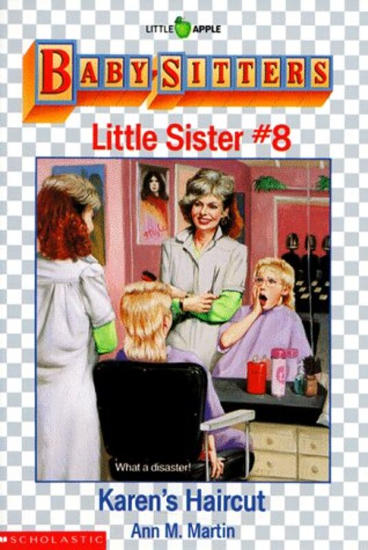 Book cover for "Karen's Haircut" by Ann M Martin