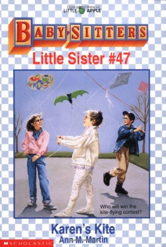 Book cover for "Karen's Kite" by Ann M Martin