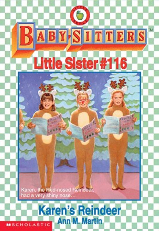 Book cover for "Karen's Little Sister" by Ann M Martin