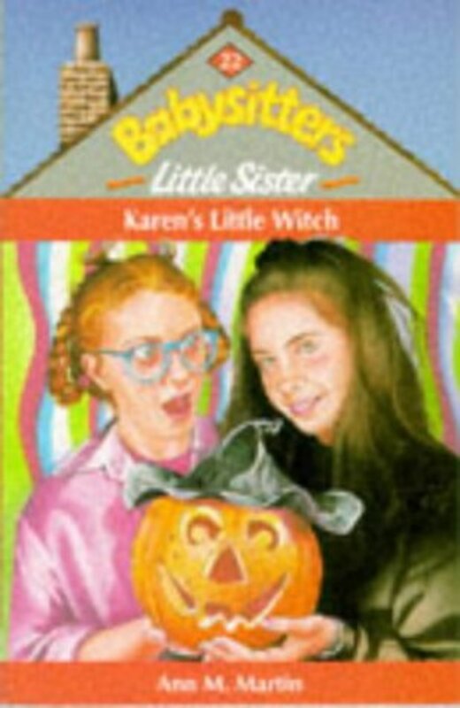 Book cover for "Karen's Little Witch" by Ann M Martin