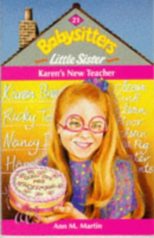 Book cover for "Karen's New Teacher" by Ann M Martin