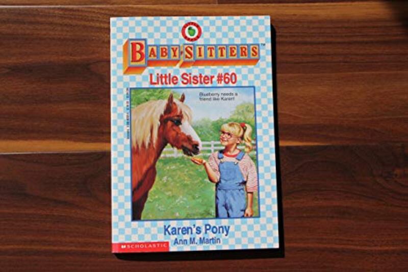 Book cover for "Karen's Pony" by Ann M Martin