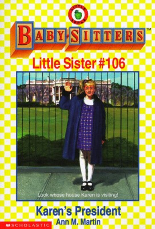 Book cover for "Karen's President" by Ann M Martin