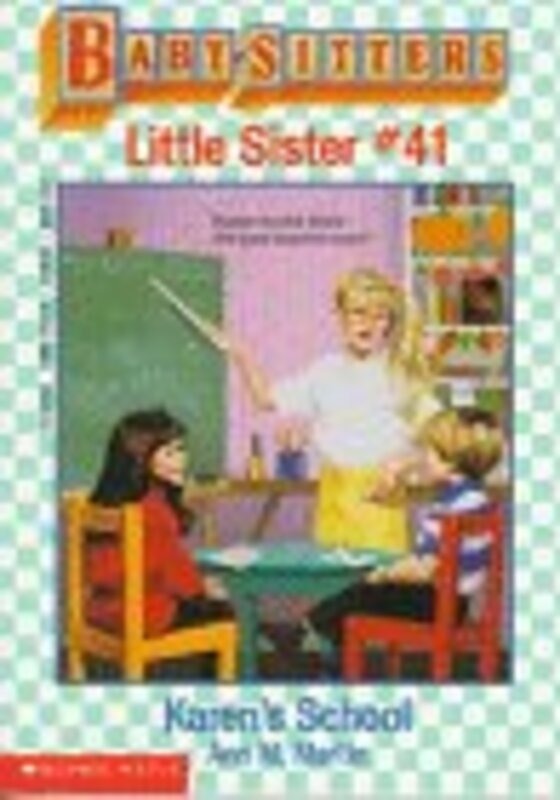 Book cover for "Karen's School" by Ann M Martin