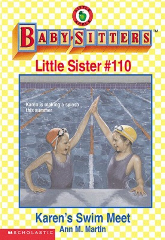 Book cover for "Karen's Swim Meet" by Ann M Martin