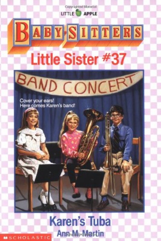 Book cover for "Karen's Tuba" by Ann M Martin