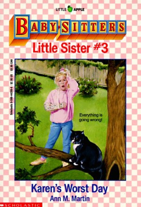 Book cover for "Karen's Worst Day" by Ann M Martin