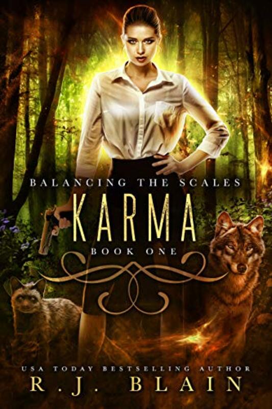 Book cover for "Karma" by RJ Blain