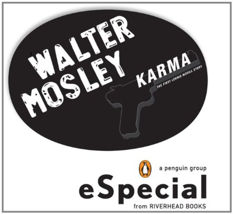 Book cover for "Karma" by Walter Mosley