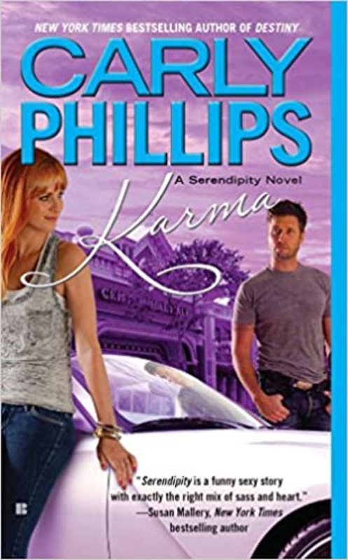Book cover for "Karma" by Carly Phillips