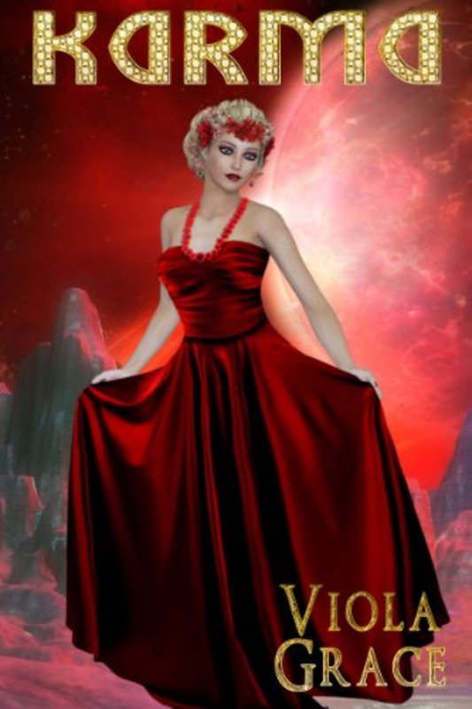 Book cover for "Karma" by Viola Grace