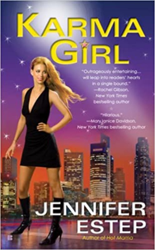 Book cover for "Karma Girl" by Jennifer Estep