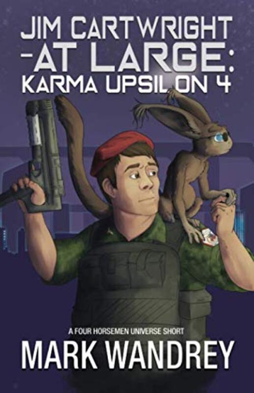 Book cover for "Karma Upsilon 4" by Mark Wandrey