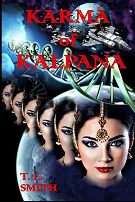 Book cover for "Karma of Kalpana" by TL Smith