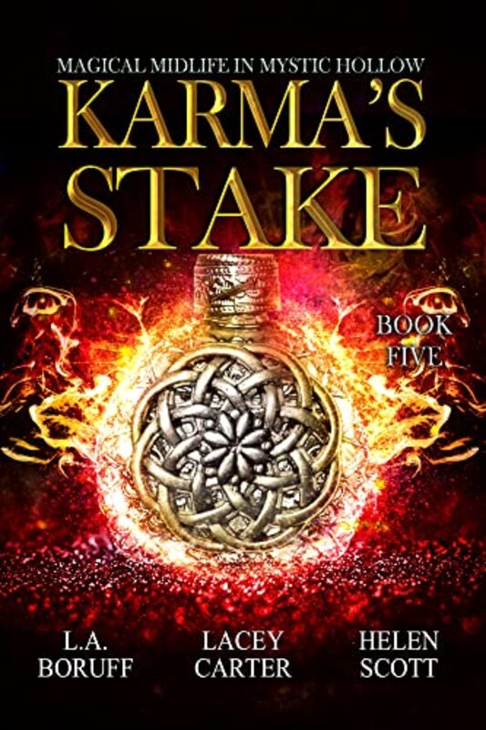 Book cover for "Karma's Stake" by Helen Scott