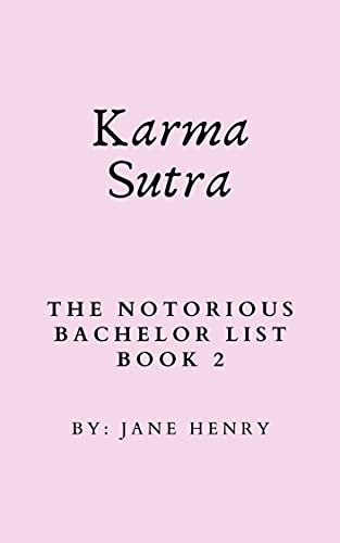 Book cover for "Karma Sutra" by Jane Henry