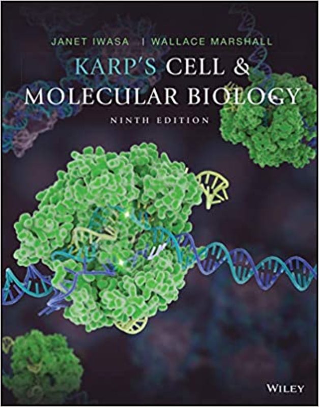 Book cover for "Karp's Cell and Molecular Biology" by Gerald Karp