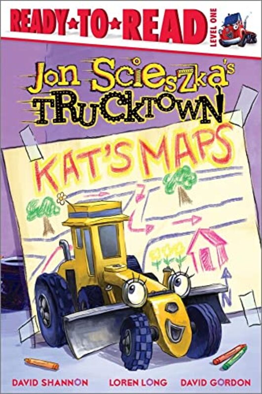 Book cover for "Kat's Maps" by Jon Scieszka