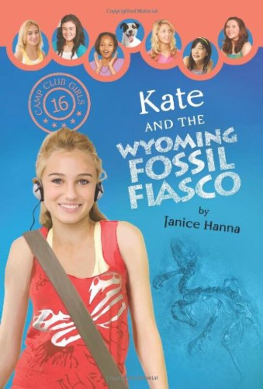 Book cover for "Kate and the Wyoming Fossil Fiasco" by Janice Thompson