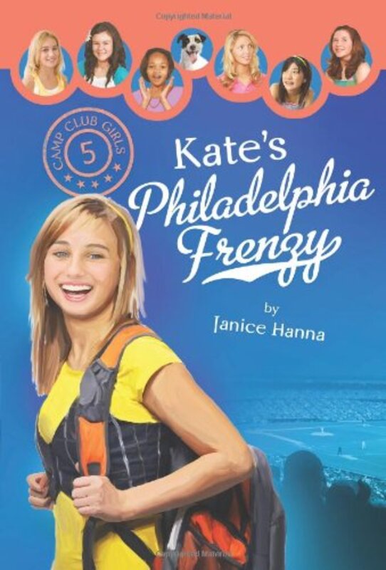 Book cover for "Kate's Philadelphia Frenzy" by Janice Thompson