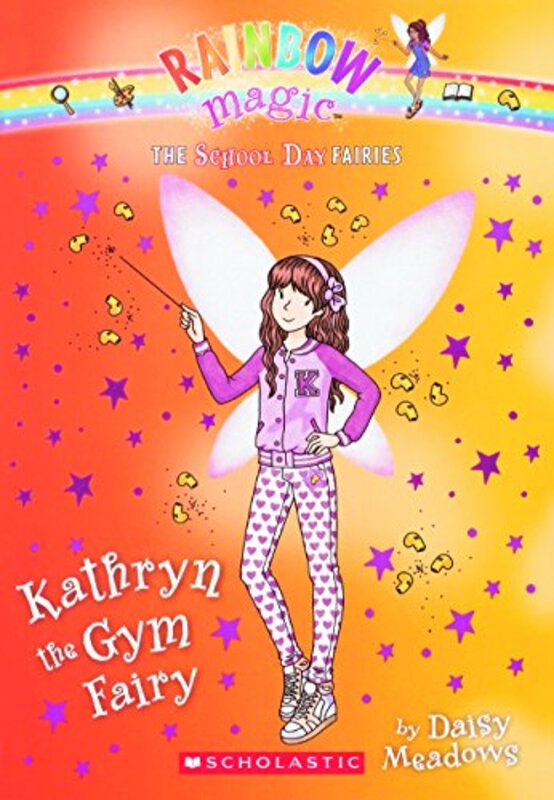 Book cover for "Kathryn the Gym Fairy" by Daisy Meadows