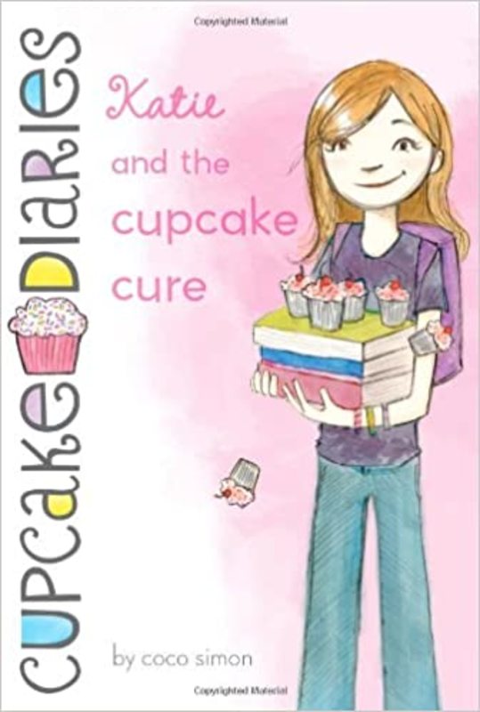 Book cover for "Katie and the Cupcake Cure" by Coco Simon