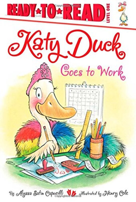 Book cover for "Katy Duck Goes to Work" by Alyssa Satin Capucilli