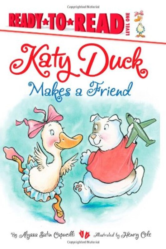 Book cover for "Katy Duck Makes a Friend" by Alyssa Satin Capucilli