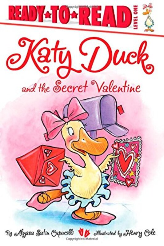 Book cover for "Katy Duck and the Secret Valentine" by Alyssa Satin Capucilli