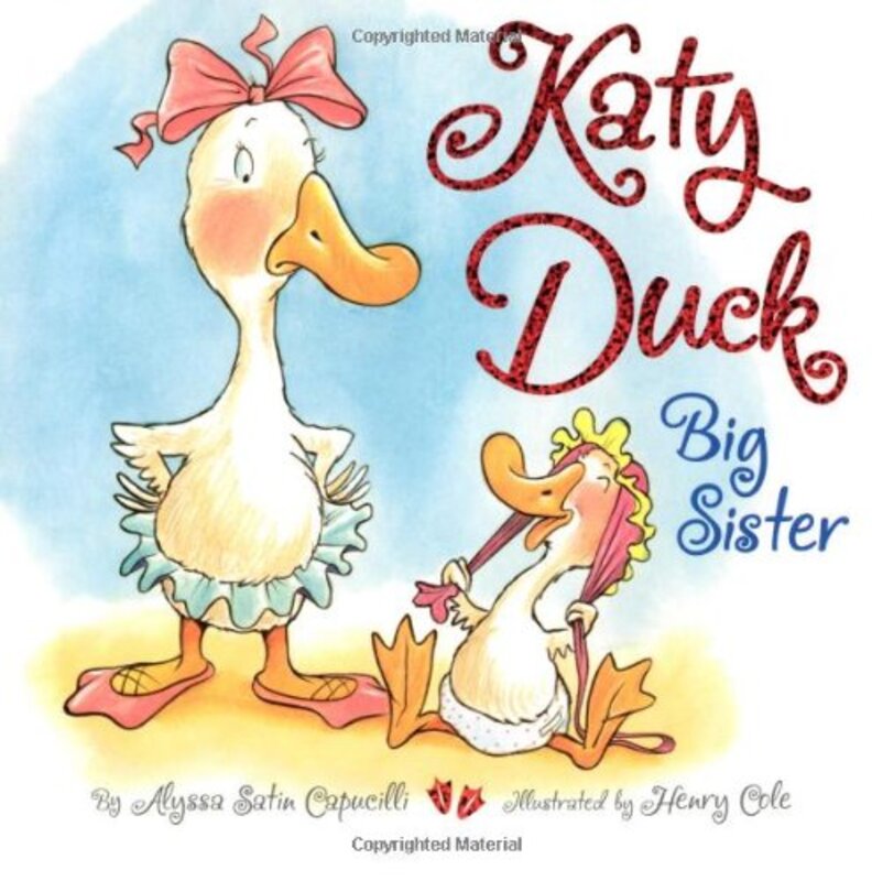 Book cover for "Katy Duck, Big Sister" by Alyssa Satin Capucilli
