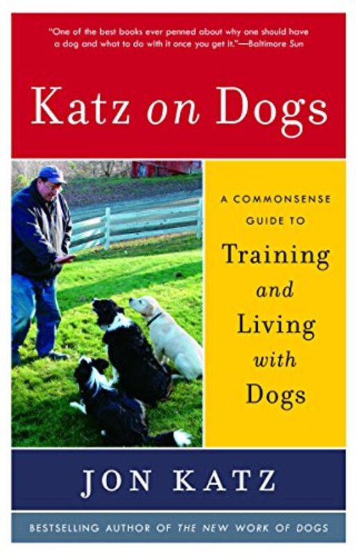 Book cover for "Katz on Dogs" by Jon Katz