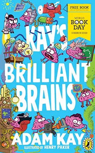 Book cover for "Kay's Brilliant Brains" by Adam Kay