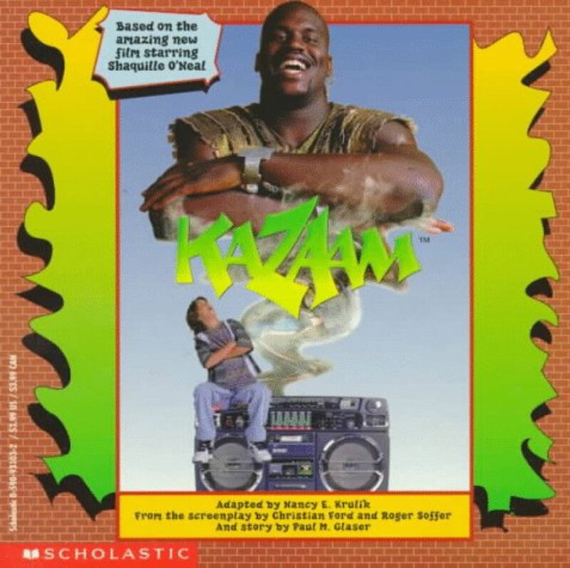 Book cover for "Kazaam" by Nancy Krulik