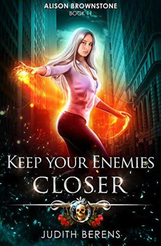 Book cover for "Keep Your Enemies Closer" by Martha Carr