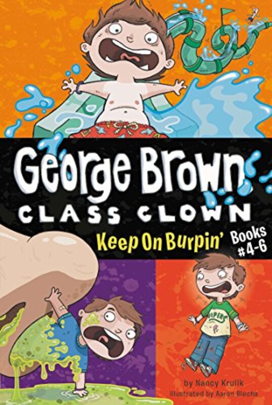 Book cover for "Keep on Burpin'" by Nancy Krulik