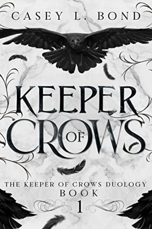 Book cover for "Keeper of Crows" by Casey L Bond