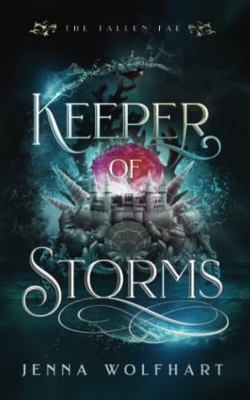 Book cover for "Keeper of Storms" by Jenna Wolfhart
